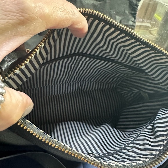 Kate Spade beautiful Black leather shoulder bag. No call outs. Very clean. - Picture 4 of 8